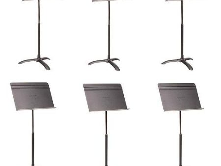 Manhasset M50C Orchestral Concertino Music Stand Pack 6 For Sale