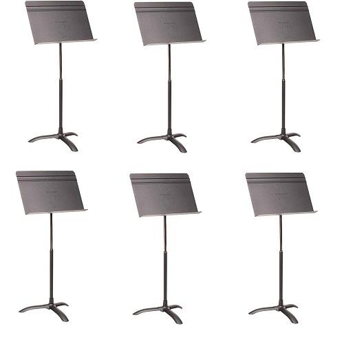 Manhasset M50C Orchestral Concertino Music Stand Pack 6 For Sale