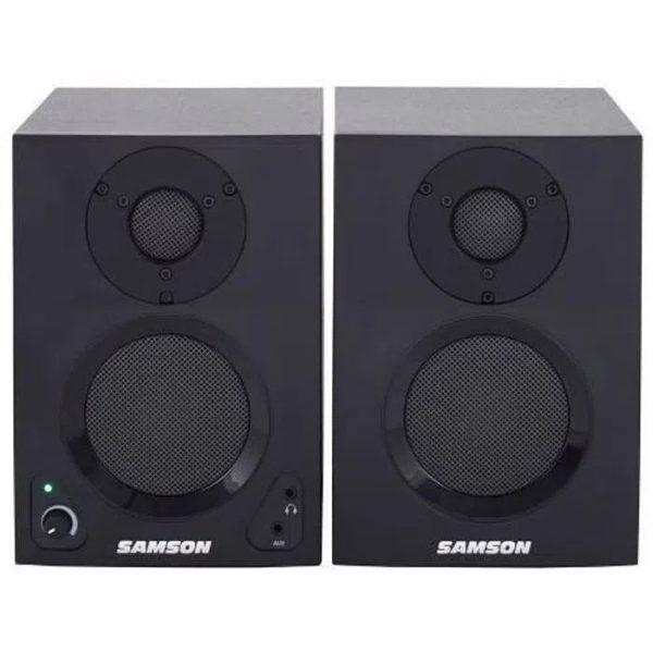 Samson MEDIAONE MBT4 Active Studio Monitors With Bluetooth Pair Hot on Sale