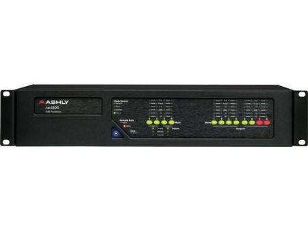 Ashly NE4800D Network Enabled Protea Dsp Audio System Processor 4-In X 8-Out With 4-Channel Aes3 Inputs Online Hot Sale