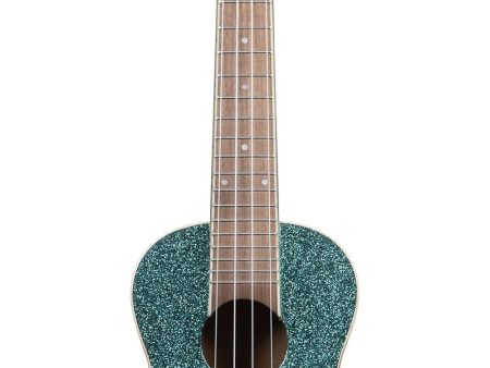 Kala KA-SPRK-AQUA Concert Ukulele (Aquamarine Sparkle) Supply