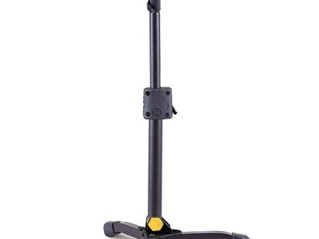 Hercules MS300B Low Profile Straight Microphone Stand With Mic Clip Online Hot Sale