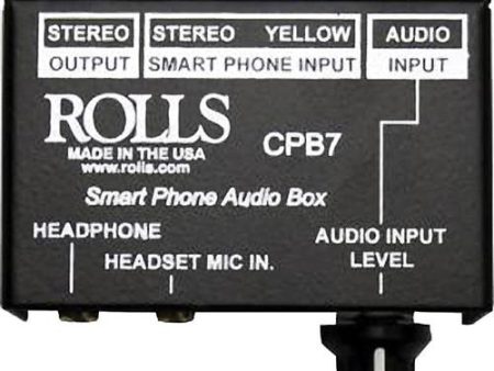 Rolls CPB7 Smartphone Breakout Box For Cheap