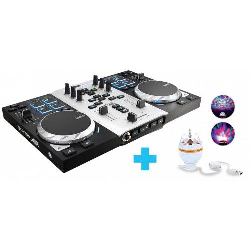 Hercules DJ CONTROL AIR S PARTY Pack DJ Controller With LED Party Light For Discount