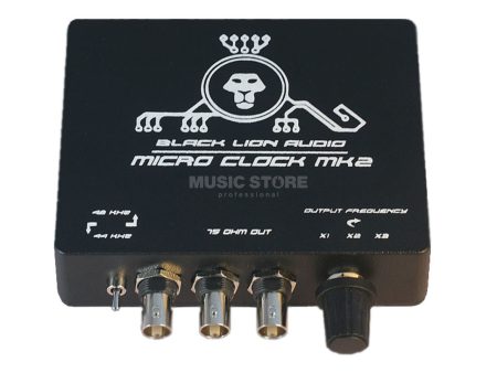 Black Lion Audio MICRO CLOCK MK2 Master Clock with 3rd-order Crystal Oscillators Supply