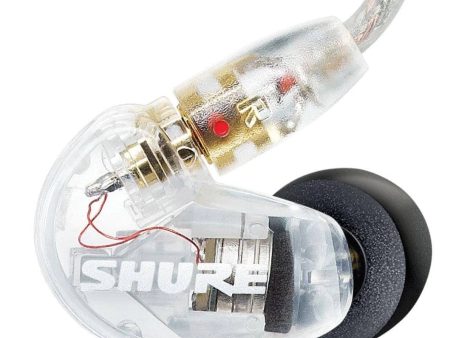 Shure SE215-CL Sound-Isolating In-Ear Stereo Earphones Clear For Cheap