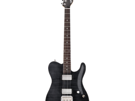 G&L TRIBUTE ASAT DELUXE Series Electric Guitar (Trans Black) For Discount