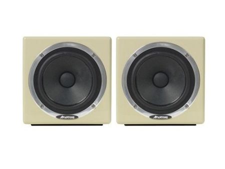 Avantone Pro AV-A Mixcube Actives Reference Monitors (Cream, Pair) - 5.25  For Sale