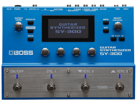 Boss SY-300 Peacutedale De Guitare Avanceacutee Supply