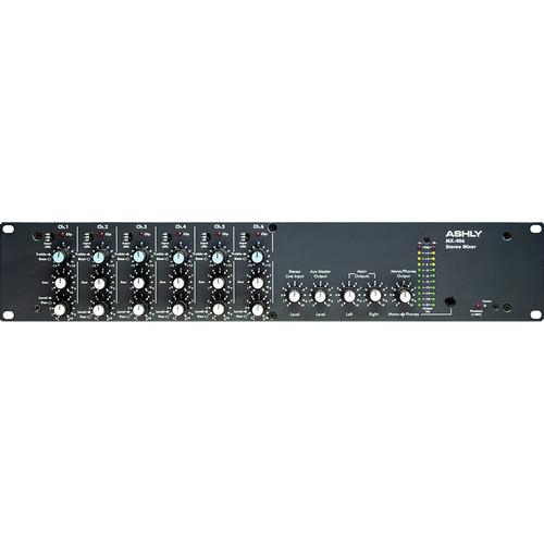 Ashly MX-406 Six Channel Rackmountable Stereo Line And Microphone Mixer For Sale