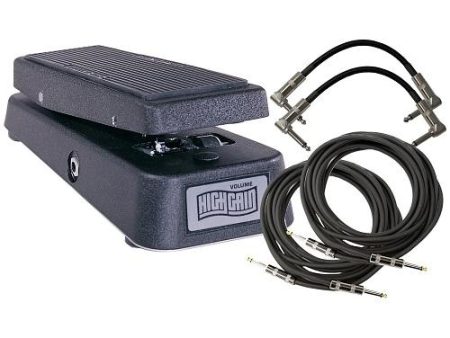 Dunlop GCB80 High Gain Volume High Gain Volume Pedal w 4 Cables For Sale