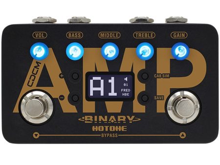 Hotone BAP-1 Binary Amp Simulator Effects Pedal Hot on Sale