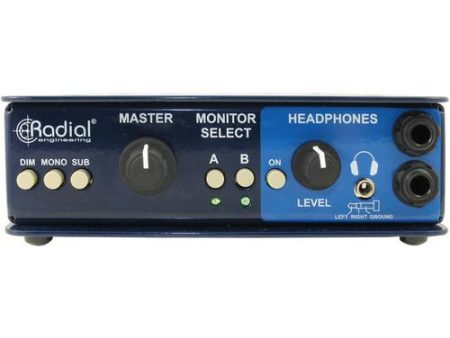 Radial Engineering MC3 Studio Monitor Controller w  Headphone Amplifier on Sale