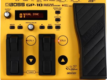 Boss GP-10GK Guitar Processor With Pickup Supply