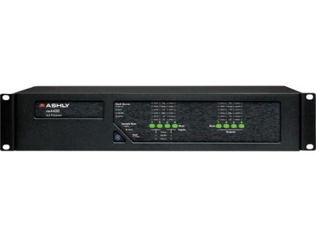 Ashly NE4400MS Network Enabled Digital Signal Processor With Mic Input And Aes Output Options Online Sale