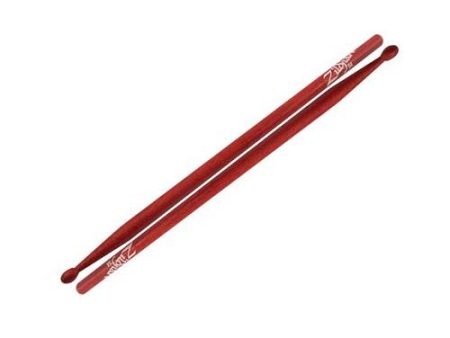 Zildjian 5AWR 5A Wood Red Drumsticks Discount