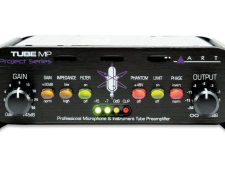 ART Tube MP Project Series Tube Microphone Preamp Supply