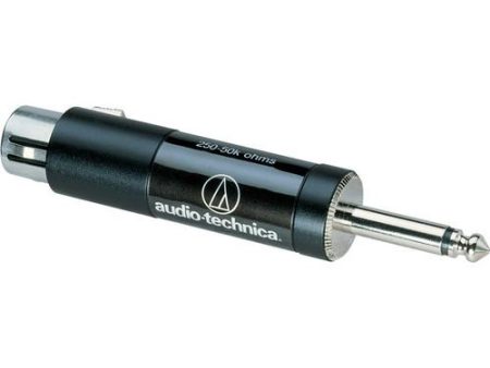 Audio-Technica CP8201 Mic Impedance Transformer Adaptor -Lo Z To Hi Z Supply