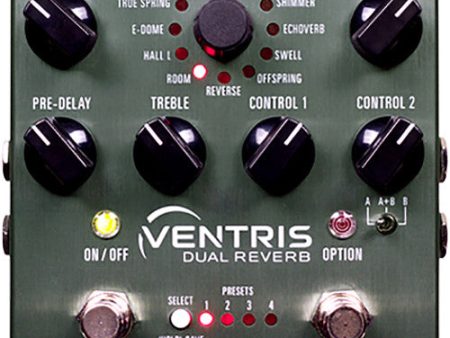 Source Audio SA262 One Series Ventris Dual Reverb Pedal Supply