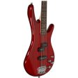 Ibanez GSR200TR - Electric Bass with PJ Pickups - Transparent Red Online