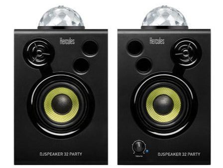 Hercules DJ SPEAKER 32 PARTY Studio Monitors With Lights (Pair) - 3  Supply