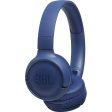 JBL TUNE 500BT Wireless On-Ear Headphones (Blue) Discount