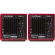 Avantone Pro AV-ARED Mixcube Active Reference Monitors (Red, Pair) - 5.25  Supply