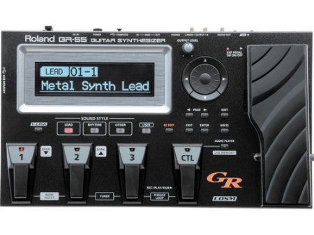 Roland GR-55S-BK Guitar Synthesizer Discount