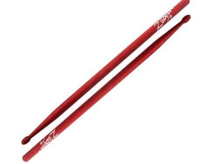 Zildjian 5BWR 5B Wood Red Drumsticks Fashion