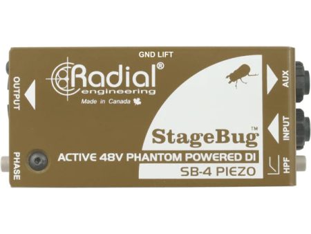 Radial Engineering SB-4 PIEZO StageBug DI Box Sale