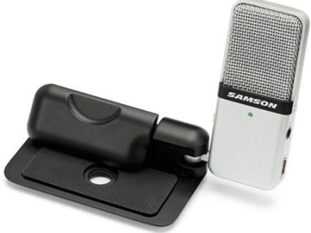 Samson GO MIC USB Microphone For Mac And PC Computers Silver For Cheap