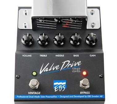 Ebs EBS-VDI Ebs Valvedrive Di Preamp Overdrive Pedal Online Sale