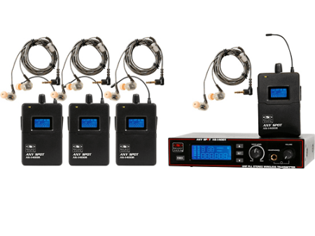 Galaxy Audio AS-1410-4 4 Band Pack System Online