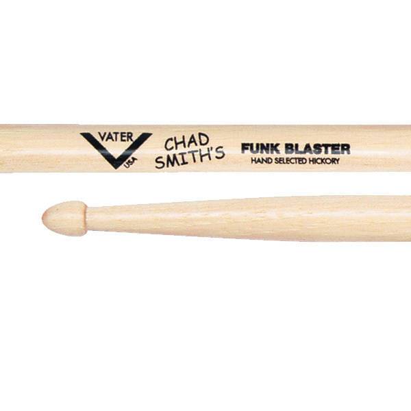 Vater VHCHADW Chad Smith Funk Blaster Wood Tip Drumsticks Supply