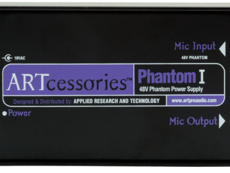 ART PHANTOM1 Single-Channel Phantom Power Supply Sale