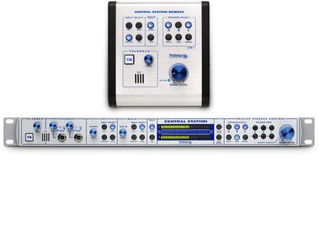 PreSonus CENTRAL STATION PLUS Studio Control Center Interface With Remote Online Sale