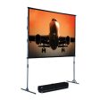 The Screen Works EZII5X7C EZ-Fold Single-Tube Screen - 5X7 Foot Supply