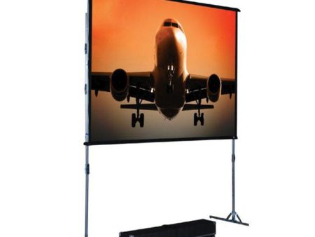 The Screen Works EZII5X7C EZ-Fold Single-Tube Screen - 5X7 Foot Supply