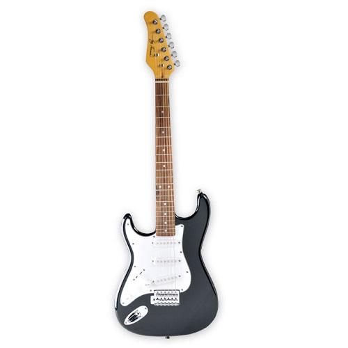 Jay Turser 30 Series Left-Handed Electric Guitar - 3 4 Size (Black) Fashion