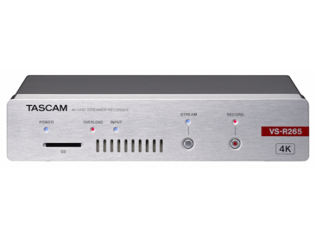 Tascam VS-R265 4K UHD Video Streamer Recorder Fashion