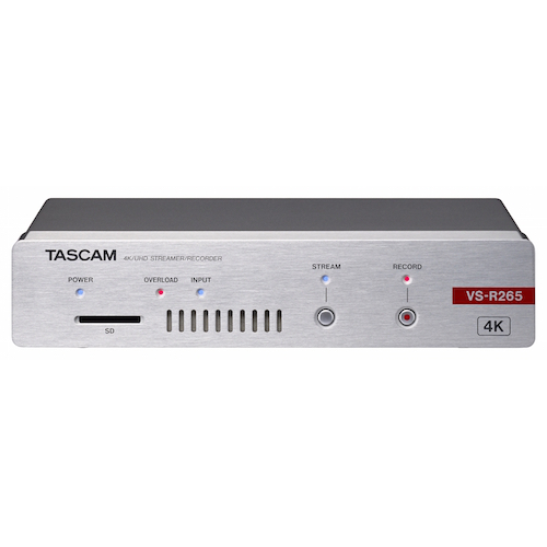 Tascam VS-R265 4K UHD Video Streamer Recorder Fashion