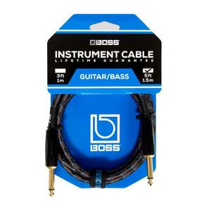 Boss BIC-5 1 4  Straight to 1 4  Straight Instrument Cable - 5FT Cheap