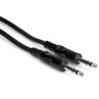 Hosa CSS-125 1 4  Male To 14 Male Stereo TRS Cable - 25 Foot For Discount