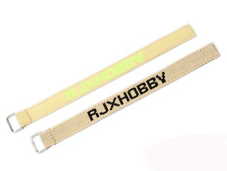 1 PC RJX HOBBY 20x200mm Fiber Non-Slip Battery Tie Down Strap for RC Drone FPV Racing Online now