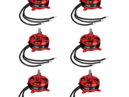 6PCS Racerstar BR2304 1850KV 2-3S Brushless Motor For RC Airplane Model For Discount