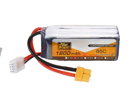 ZOP Power 11.1V 1800mAh 85C 3S Lipo Battery XT60 Plug for RC Drone on Sale